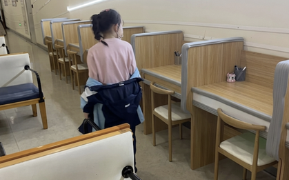 Bệnh viện nhi xuất hiện "khu làm bài tập": Giải pháp thiết thực hay sự khắc nghiệt hóa giáo dục?