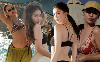 Nắng nóng cũng không bằng dàn mỹ nhân "đua bikini": Phương Ly - Văn Mai Hương đọ body hừng hực, nín thở chờ 1 "con tướng"