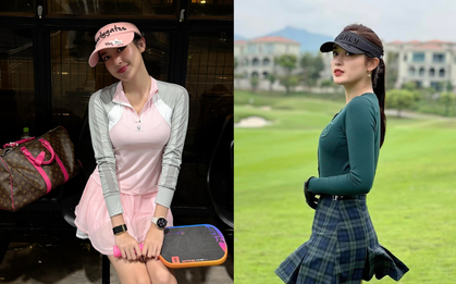 Á hậu Huyền My mê tít pickleball, chơi cả môn thể thao "nhà giàu"