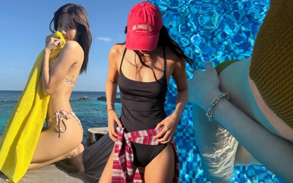 BLACKPINK mặc bikini: Lisa - Jennie cháy vô tận, Jisoo 10 năm vẫn là "ẩn số", riêng Rosé trước sau như 1