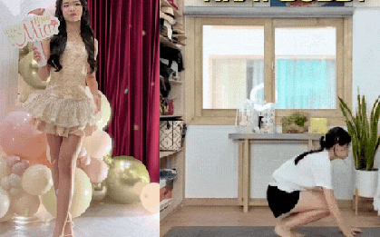 Ái nữ của Phương Trinh Jolie mới 13 tuổi đã cao 1m65: Hé lộ các động tác tập tại nhà giúp chân dài miên man ở tuổi dậy thì