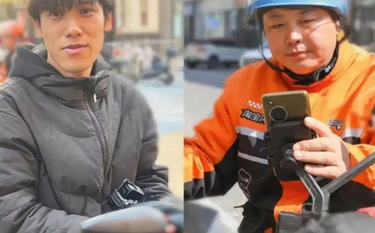 Đang giao đồ ăn gặp hỏa hoạn, hai shipper lao vào ngọn lửa cứu được cả tòa chung cư