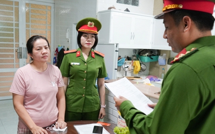 Lệnh bắt tạm giam, khám xét chỗ ở "nhân viên cty tài chính" Nguyễn Thị Mận