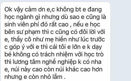 Phụ huynh nhắn tràng dài "dạy đời" nữ gia sư vì không chịu dạy với mức phí 90.000 đồng, 4 tháng sau lại nhắn thêm 1 tin "KHÓ HIỂU"!