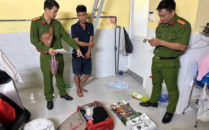 Khám xét khẩn cấp 3 địa điểm, bắt giữ kẻ cầm đầu là Nguyễn Xuân Thành: Thu giữ 600kg bột màu nâu