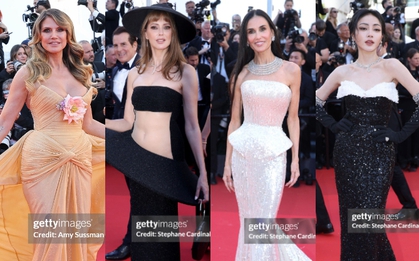 Thảm đỏ khai mạc Cannes 2026: Nàng thơ Pháp hở bạo lấn lướt Demi Moore - Heidi Klum, dàn sao châu Á đổ bộ hoành tráng