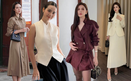 2 nữ diễn viên tuổi Ngọ của phim giờ vàng VTV: Cứ lên đồ công sở là chuẩn khí chất “nữ tổng tài”, chị em 35+ thi nhau học theo