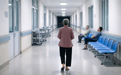 Người phụ nữ 76 tuổi phát hiện ung thư giai đoạn cuối: Khi vào viện chăm chồng ung thư gan