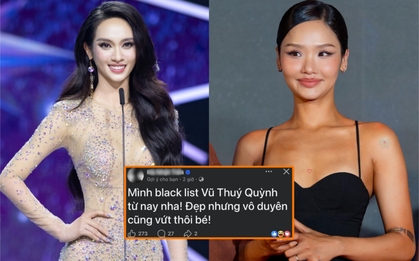 NTK Việt tuyên bố "cấm cửa" Vũ Thuý Quỳnh vì đụng đến Miu Lê, netizen phản ứng: Người ta nói sai đâu?