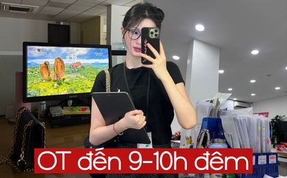 Chuyện như cơm bữa của dân ngân hàng: 9-10h đêm vẫn chụp ảnh “check-in” ở văn phòng