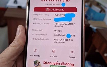 Phát sinh giao dịch chuyển khoản chứa nội dung hoặc ký tự sau, người dân cần trình báo công an ngay