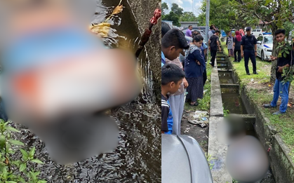 Phát hiện người đàn ông tử vong dưới cống thoát nước, nghi bị ô tô tông trúng rồi bỏ chạy