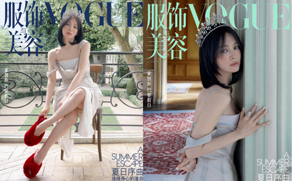 Song Hye Kyo ngái ngủ vẫn không quên đội vương miện, loạt ảnh mới gây chấn động cõi mạng