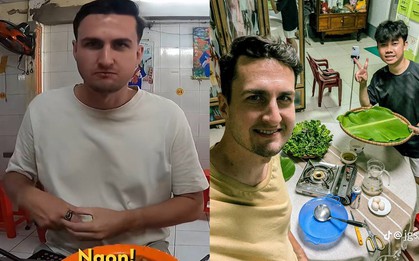 Khách Tây ăn đến bẩn áo ở chợ quê miền Tây, buông lời thỉnh cầu khiến hàng triệu người Việt chột dạ