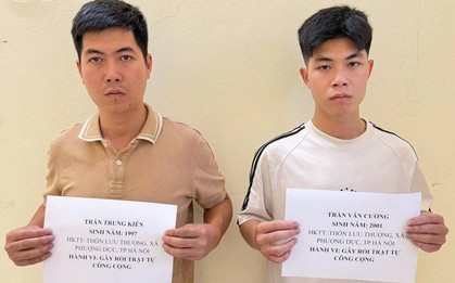 Tạm giữ 2 anh em xông vào quán cắt tóc hành hung phụ nữ đang ôm con nhỏ