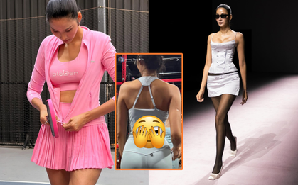 Chuyện xấu hổ của Hoàng Thùy ở phòng gym
