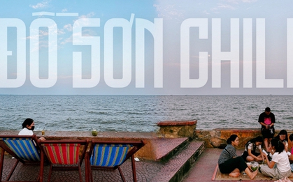 Người Hà Nội còn ở Hải Phòng không? Bật mí chỗ ngắm biển cực chill không đông đúc, dừa 40k một quả, ghế ngồi không tính tiền!