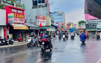 Mưa xuất hiện ở TPHCM sau nhiều ngày nắng gắt