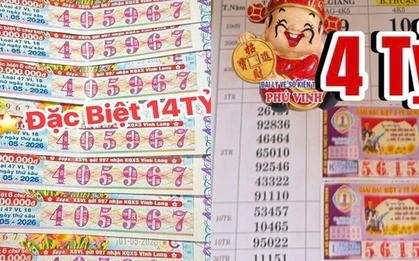 Trúng độc đắc xổ số miền Nam, nhiều người ở TPHCM, Vĩnh Long, Đồng Tháp nhận ngay tiền mặt