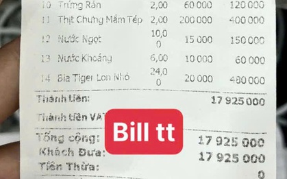 Vụ hóa đơn bữa ăn 18 triệu đồng ở Sầm Sơn: Người đăng bill bất ngờ vì bỗng nổi tiếng