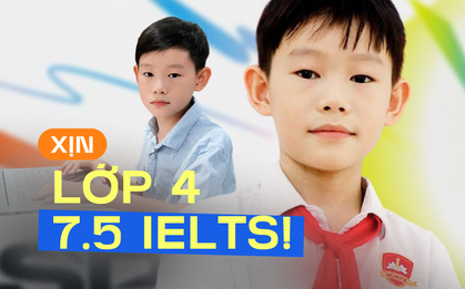Con học lớp 4 đạt IELTS 7.5, ông bố Hà Tĩnh nói thẳng về tranh cãi: Thi sớm để lấy thành tích, "ép chín" trẻ!