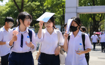 Sĩ tử thi lớp 10 căng mình giữa nắng nóng: 5 lưu ý để không kiệt sức