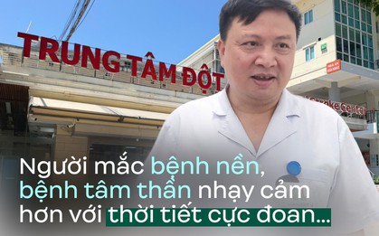 Nắng nóng vượt ngưỡng 40 độ C, bệnh viện Bạch Mai tiếp nhận nhiều ca say nắng, sốc nhiệt