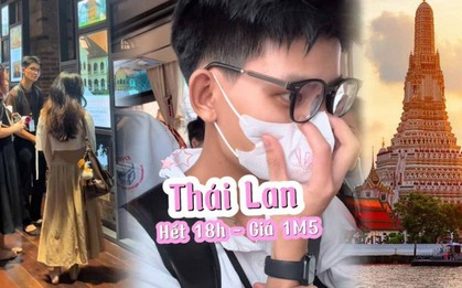 Chàng trai Việt trải nghiệm chuyến xe 18 tiếng đi Thái Lan với 1,5 triệu đồng: "Rẻ thì có rẻ nhưng xin thôi!"