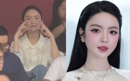 Chu Thanh Huyền nhí nhảnh cổ vũ Quang Hải: Nhan sắc qua "cam nhà đài" có gây thất vọng?