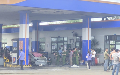 Góc nhìn khác trong vụ cháy xe ở cây xăng khiến 2 người tử vong