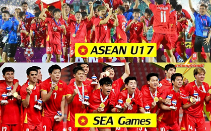 Bóng đá trẻ Việt Nam "thống trị" Đông Nam Á: Vô địch từ U17, U23 đến SEA Games