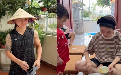 Thì ra đây là cuộc sống đời thường của Quang Hải và Chu Thanh Huyền