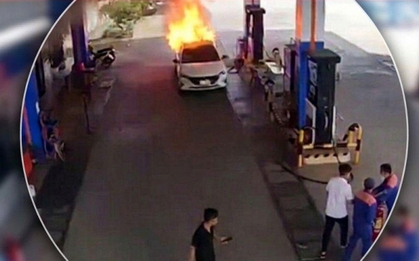 “Làm rõ ẩn ý” tài xế không mở cửa cứu hai sinh mạng trong vụ cháy xe ô tô ở cây xăng
