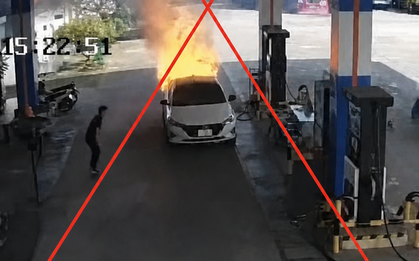 Vụ cháy xe làm 2 người chết: Xuất hiện tài khoản mạng xã hội nhận là tài xế