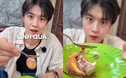 Khách Hàn lấy hết can đảm thử món độc đáo nhất tại Việt Nam, cái kết khiến nhiều người bất ngờ