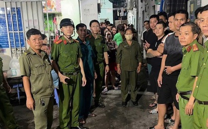 Bất ngờ kiểm tra dãy trọ ở phường đông dân nhất TPHCM, phát hiện 2 người dương tính ma túy