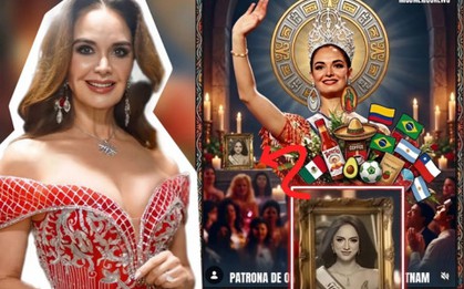 Phẫn nộ nhất MXH lúc này: Giám khảo Lupita đăng ảnh chế như hình thờ Hương Giang, đáp trả drama 5 điểm ở chung kết Miss Grand