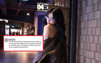 Bạn gái rapper đang hot dùng từ "cút" mắng antifan gây tranh cãi