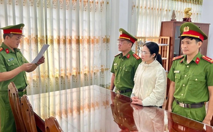 Thi hành lệnh bắt tạm giam kế toán mầm non Nguyễn Thị Thu Hà SN 1987
