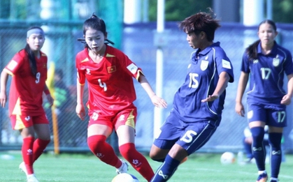 Kết quả U17 nữ Việt Nam đấu U17 Trung Quốc tại giải châu Á