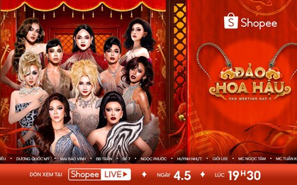 Đảo Hoa Hậu và loạt show khuấy động không khí dịp sale tháng 5 trên Shopee