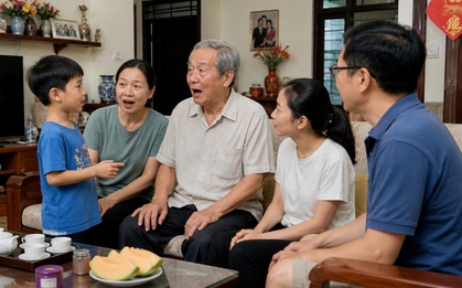 "Ông ơi, nhà mình là cái máy ATM ạ?" - Câu hỏi của đứa cháu 6 tuổi khiến người cô đã lấy chồng vẫn về nhà "ăn trực" ngại ngùng!