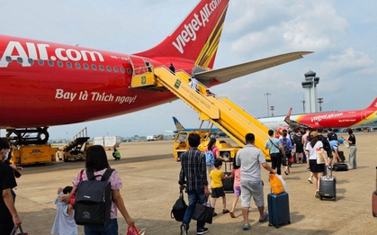 Từ 5/5 - 7/5: Vietjet giảm 100% giá vé máy bay, tặng kèm hành lý 20kg