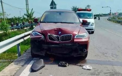 Người đàn ông bị ô tô BMW tông văng xuống mương tử vong ở Ninh Bình: Danh tính tài xế và nạn nhân