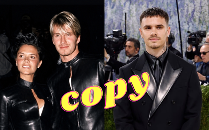 David Beckham công khai “tố” con trai sao chép phong cách của mình ngay lần đầu dự Met Gala 2026