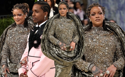Nữ hoàng Met Gala 2026 giá đáo: Không ai thắng được Rihanna!