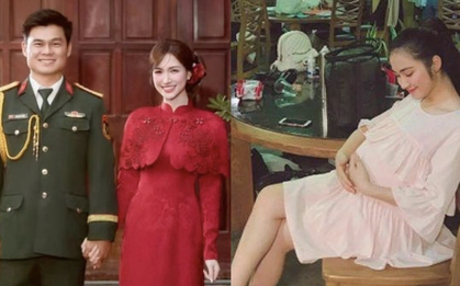 Phản ứng của Hoà Minzy khi được hỏi về chuyện đang có em bé
