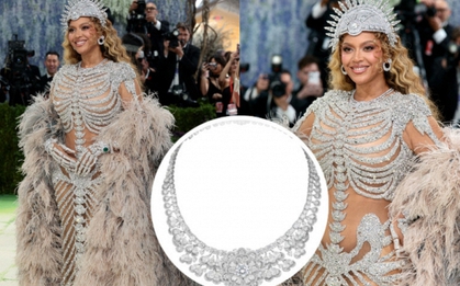 Nữ hoàng showbiz diện chiếc vòng cổ đắt nhất lịch sử Met Gala nhưng vẫn bị chê vì lý do không tưởng