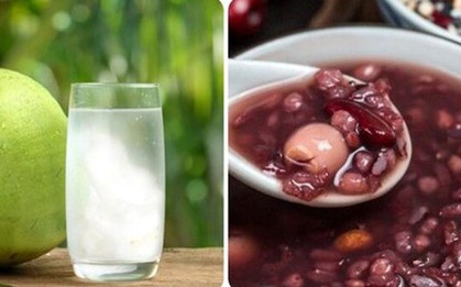 Những món ăn, thức uống kết hợp với nhau có thể giải độc gan thận hiệu quả
