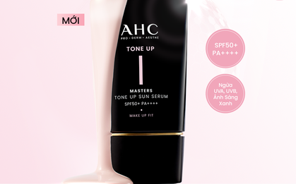 Serum chống nắng mới của AHC “chào sân” Shopee với livestream và ưu đãi hấp dẫn